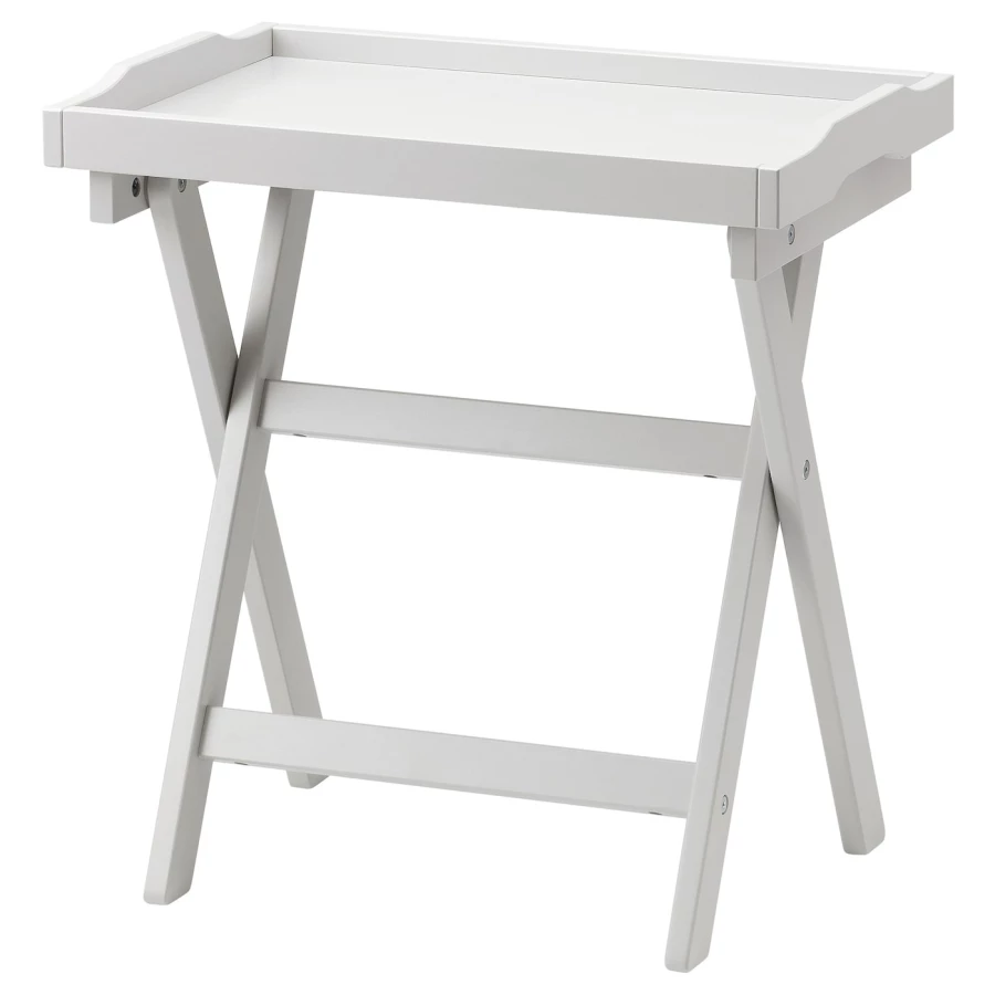 Стол сервировочный - IKEA MARYD/ИКЕА МАРЮД, 58х38х58 см, серый (изображение №1)