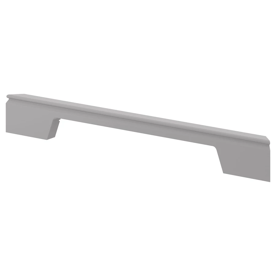 Декоративный плинтус с отверстием - BODBYN IKEA/ БУДБИН ИКЕА, 66х8 см, серый (изображение №1)