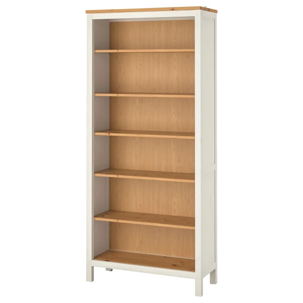 Открытый книжный шкаф - IKEA HEMNES, 90x197 см, белый, ХЕМНЭС ИКЕА