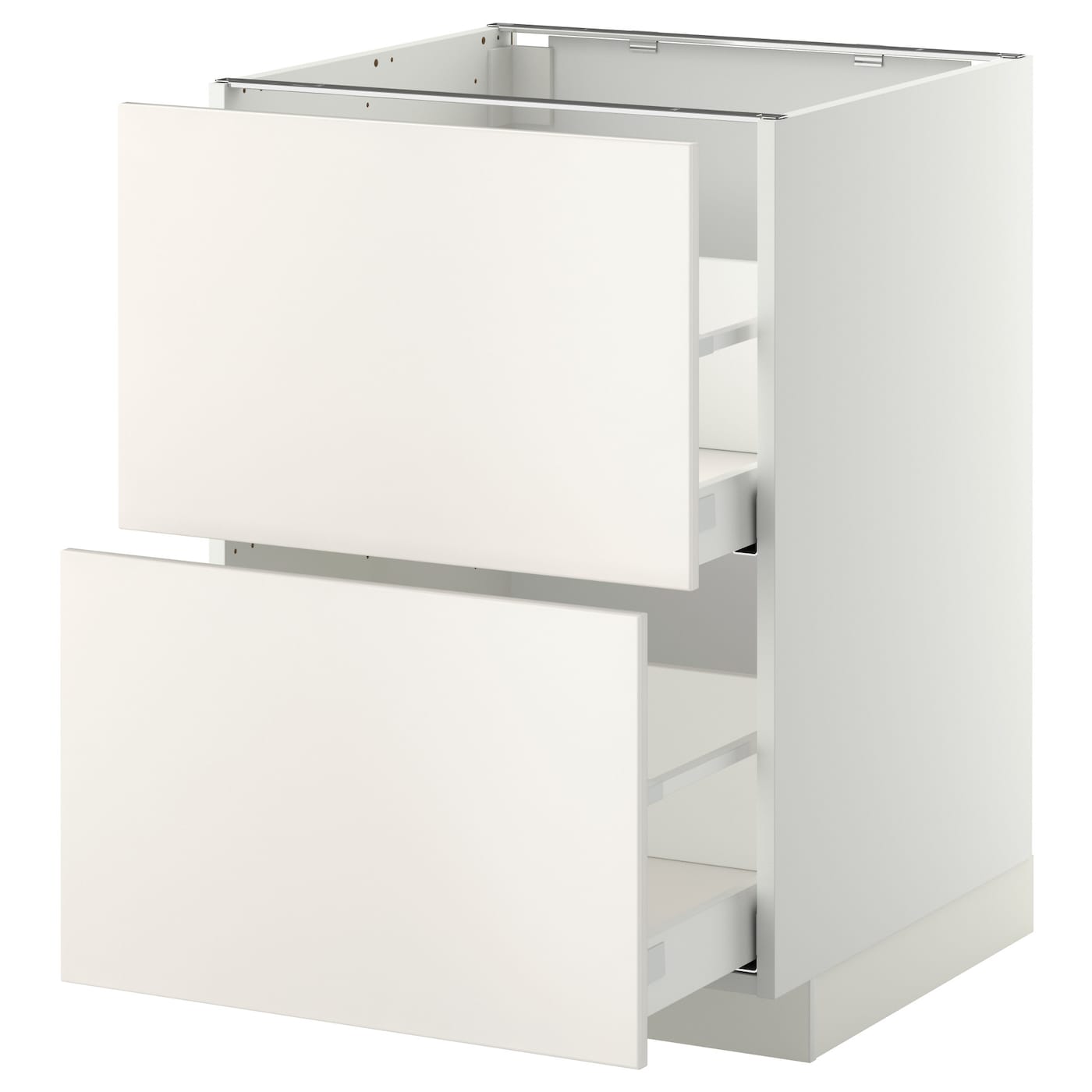 Напольный кухонный шкаф  - IKEA METOD MAXIMERA, 88x61,6x60см, белый, МЕТОД МАКСИМЕРА ИКЕА
