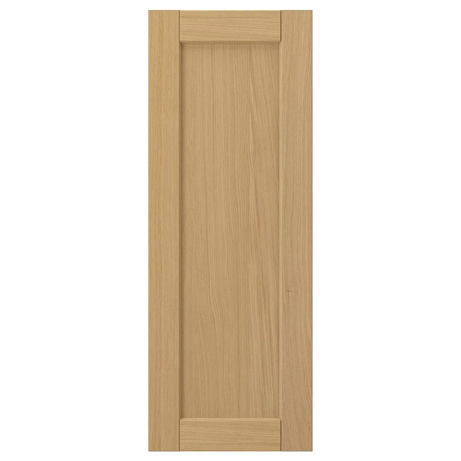 Дверца - FORSBACKA IKEA/ ФОРСБАКА ИКЕА,  80х30 см, под беленый дуб (изображение №1)