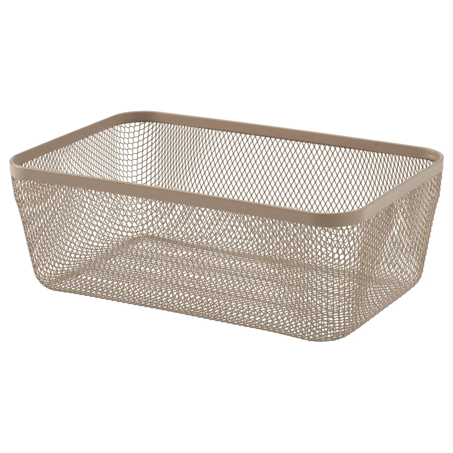 Корзина для продуктов IKEA 365+/ ИКЕА 365+, 30х20х11 см, светло-коричневый (изображение №1)