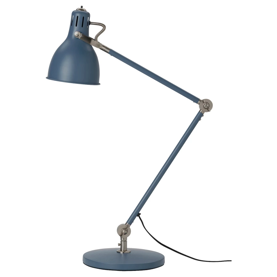 Лампа - ARÖD /ARОD  IKEA/ АРОД ИКЕА,  53 см, синий (изображение №1)