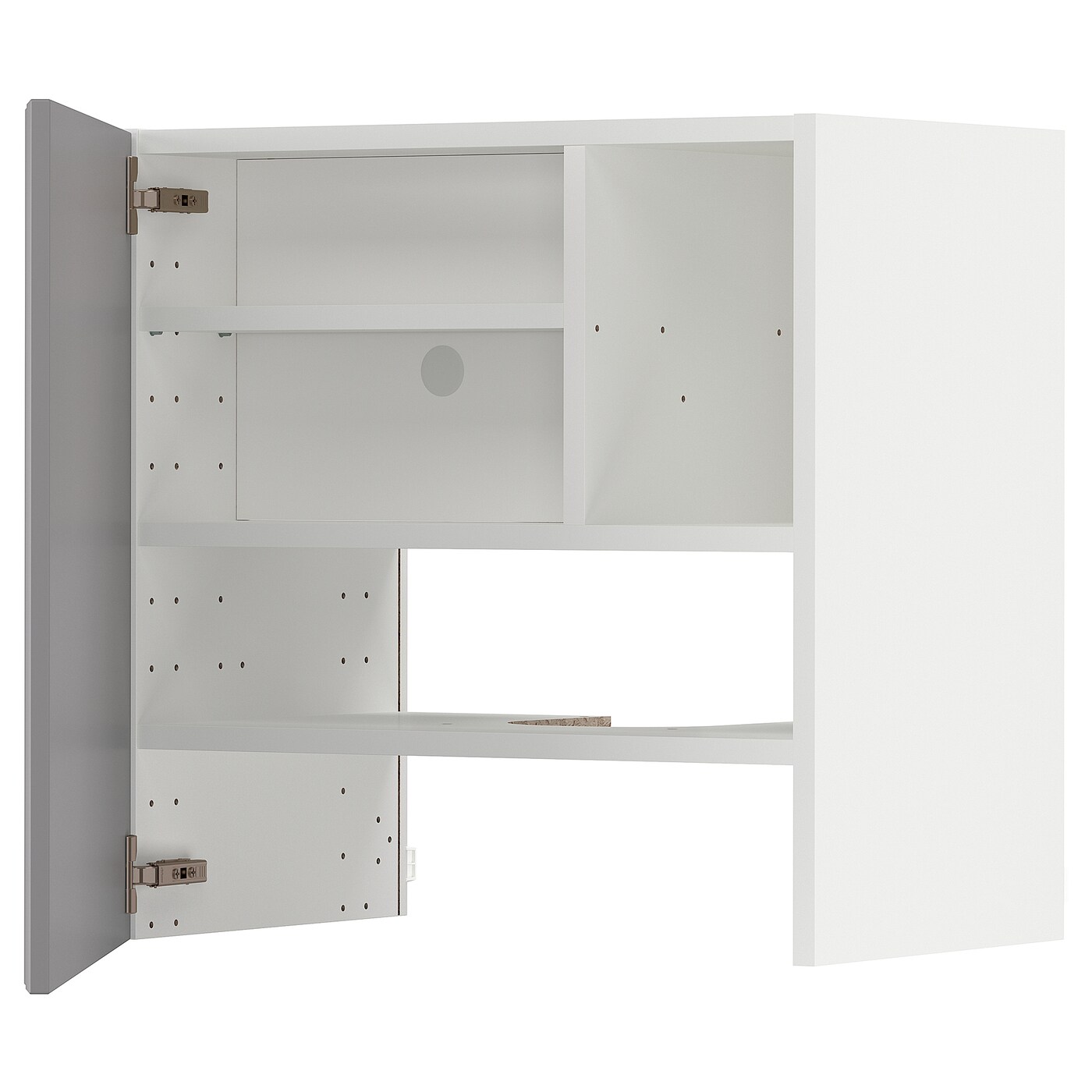 Навесной шкаф - METOD IKEA/ МЕТОД ИКЕА, 60х60 см, белый/серый
