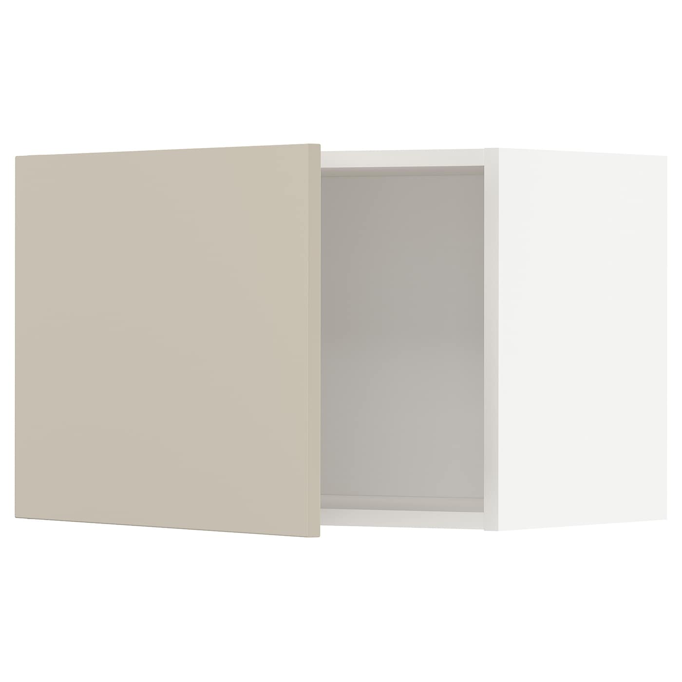 METOD Навесной шкаф - METOD IKEA/ МЕТОД ИКЕА, 40х60 см, белый/бежевый