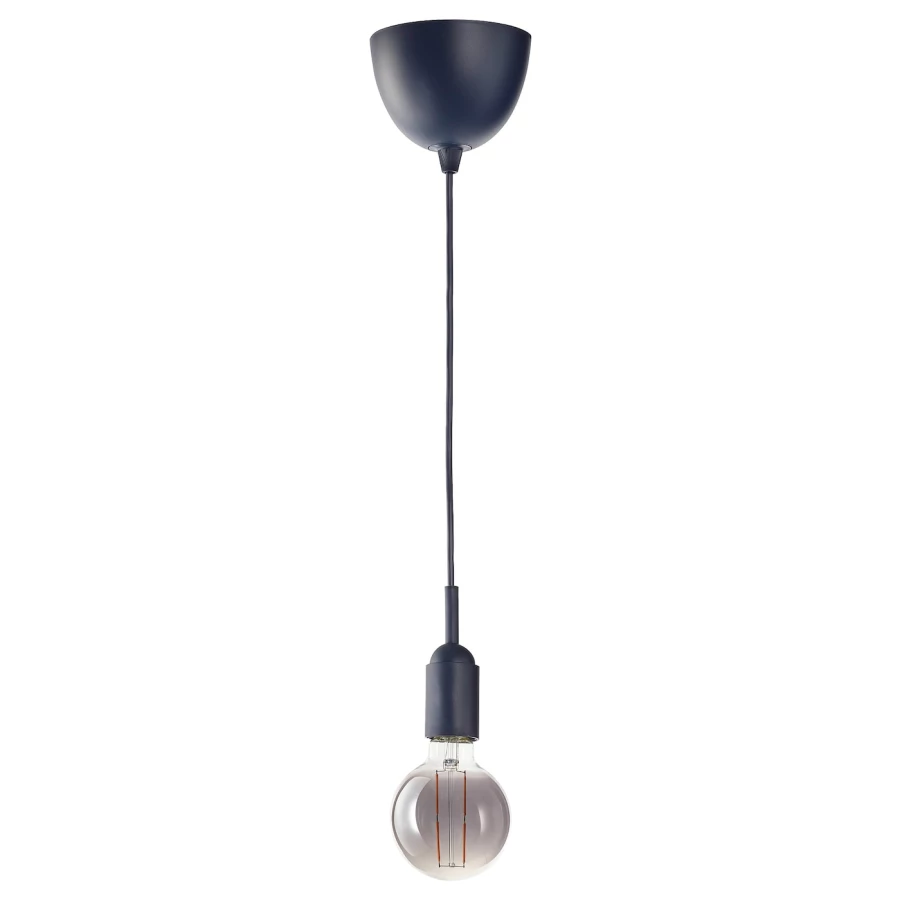 Подвесной светильник - GRÅVACKA / MOLNART /GRАVACKA  IKEA/ ГРАВАККА/МОЛНАРТ ИКЕА, 96 мм, черный (изображение №1)