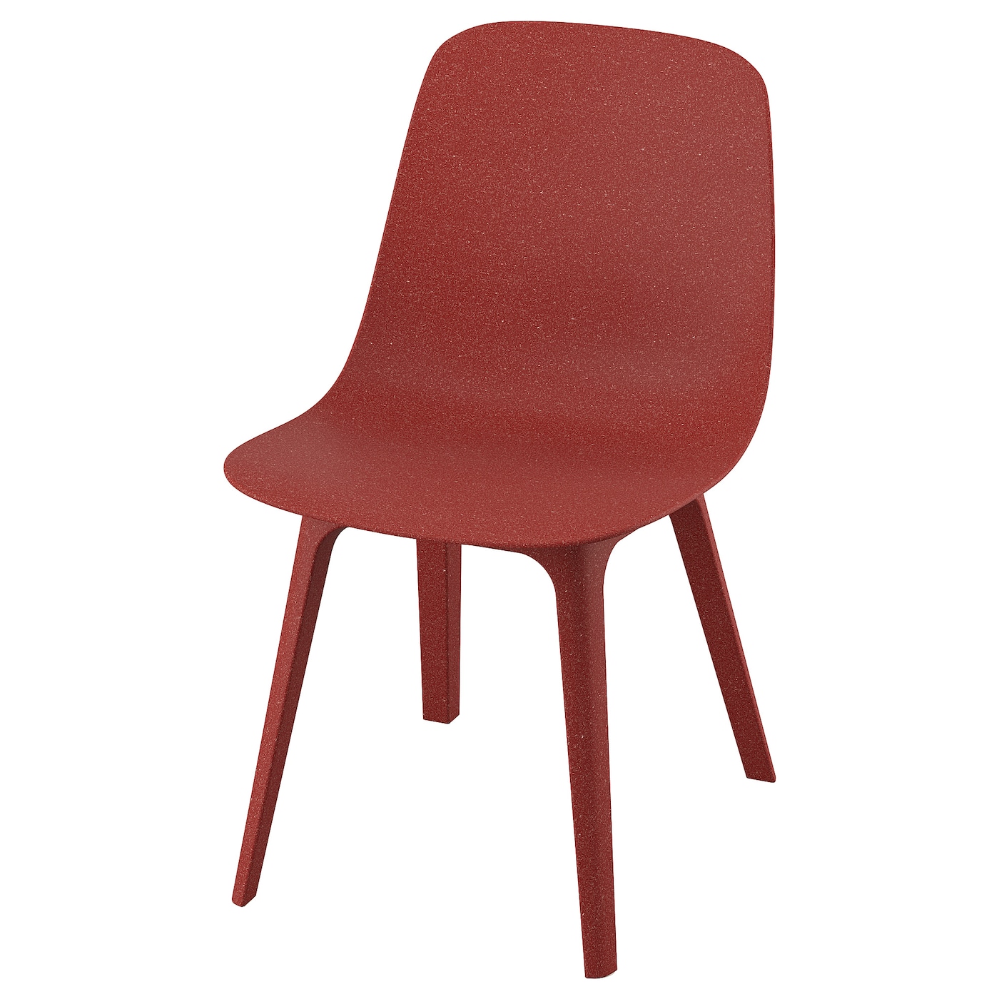 Стул - IKEA ODGER, 81х45х51 см, пластик красный, ОДГЕР ИКЕА
