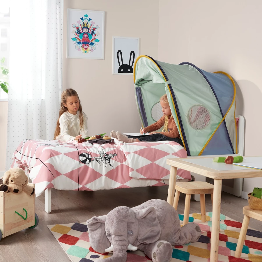Балдахин для детей - IKEA ELDFLUGA, 70-80-90 см, разноцветный, ЭЛЬДФЛЮГА ИКЕА (изображение №3)