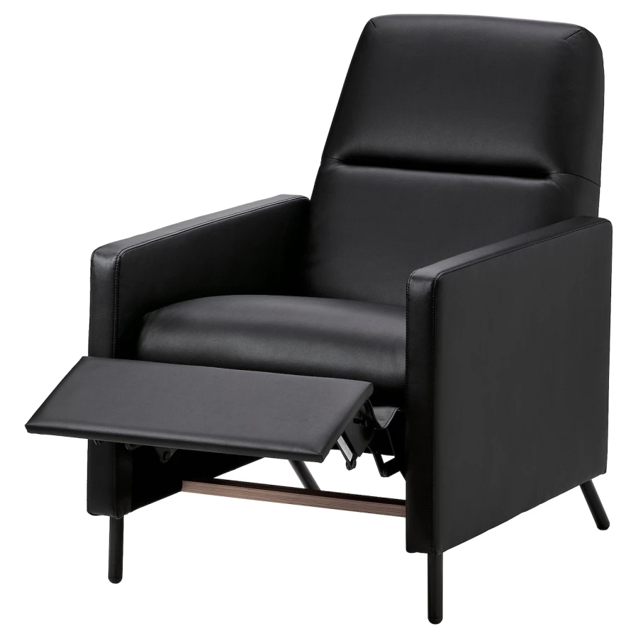 Кресло - IKEA GISTAD, 66х84х96 см, черный, ГИСТАД ИКЕА (изображение №2)