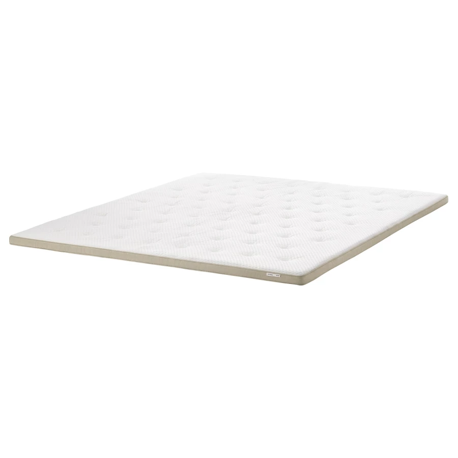 Континентальная кровать - IKEA DUNVIK, 200х180 см, матрас твердый/средне-жесткая, темно-серый, ДУНВИК ИКЕА (изображение №3)