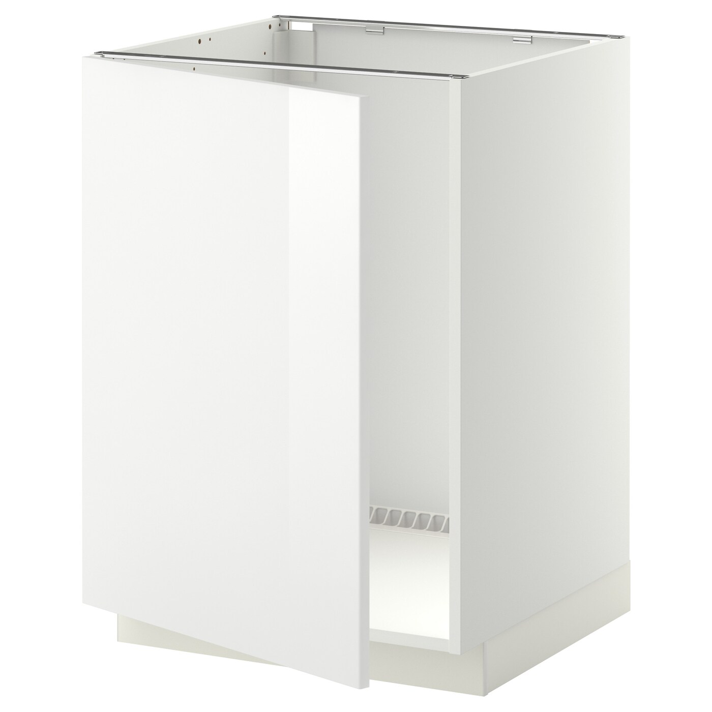 Шкаф под раковину - METOD IKEA/ МЕТОД ИКЕА, 88х60 см, белый