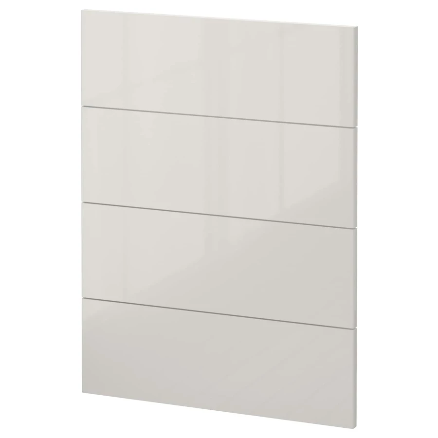 Накладная панель для посудомоечной машины - IKEA METOD, 80х60 см, светло-серый, МЕТОД ИКЕА (изображение №1)