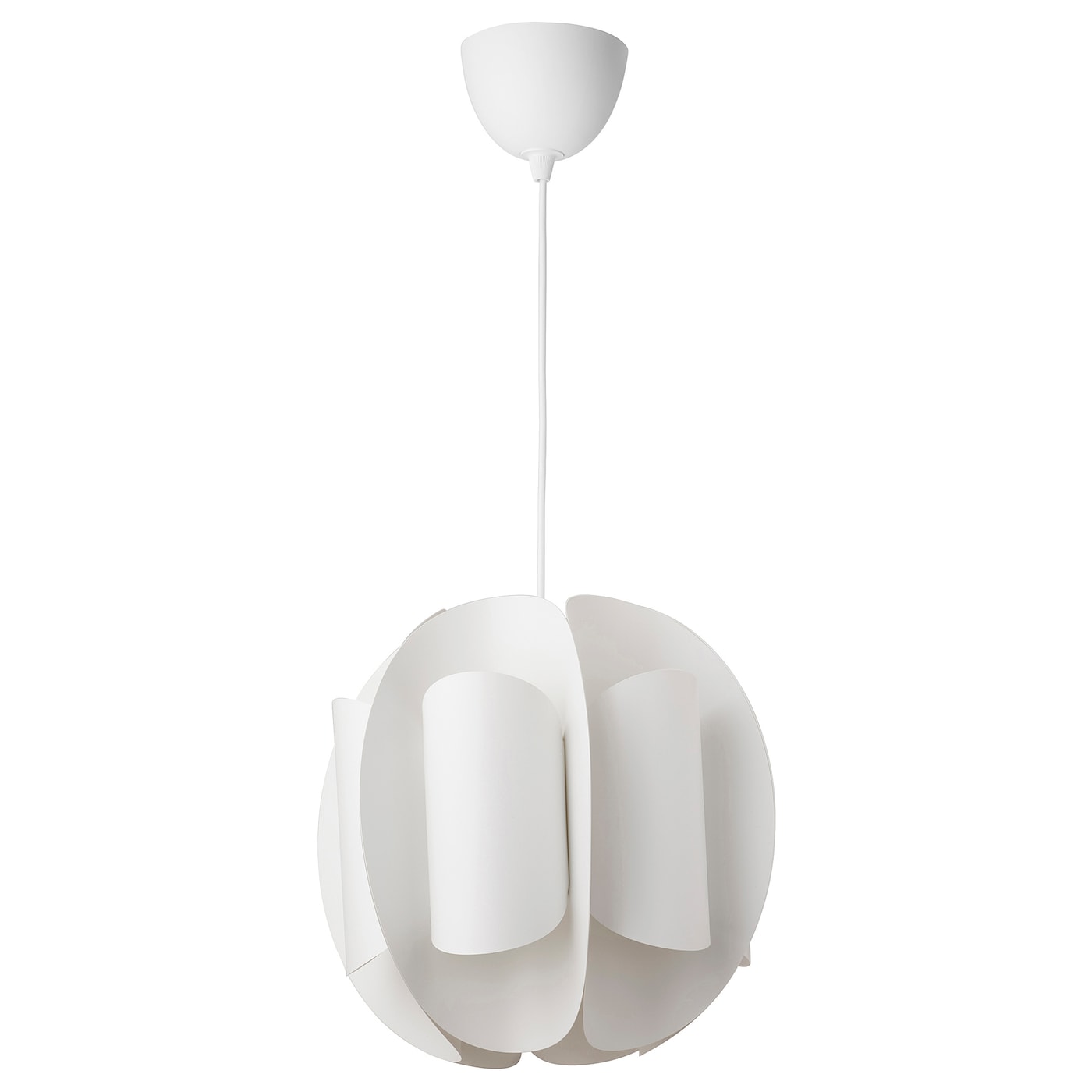 Подвесной светильник - TRUBBNATE IKEA / ТРЮББНАТЕ   ИКЕА,  38 см, белый