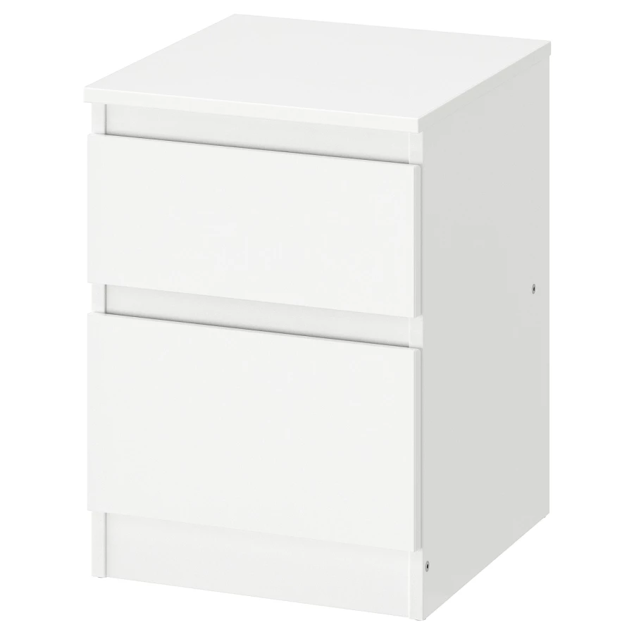 Тумбочка - IKEA KULLEN/КУЛЛЕН ИКЕА, 35х40х49 см, белый (изображение №1)