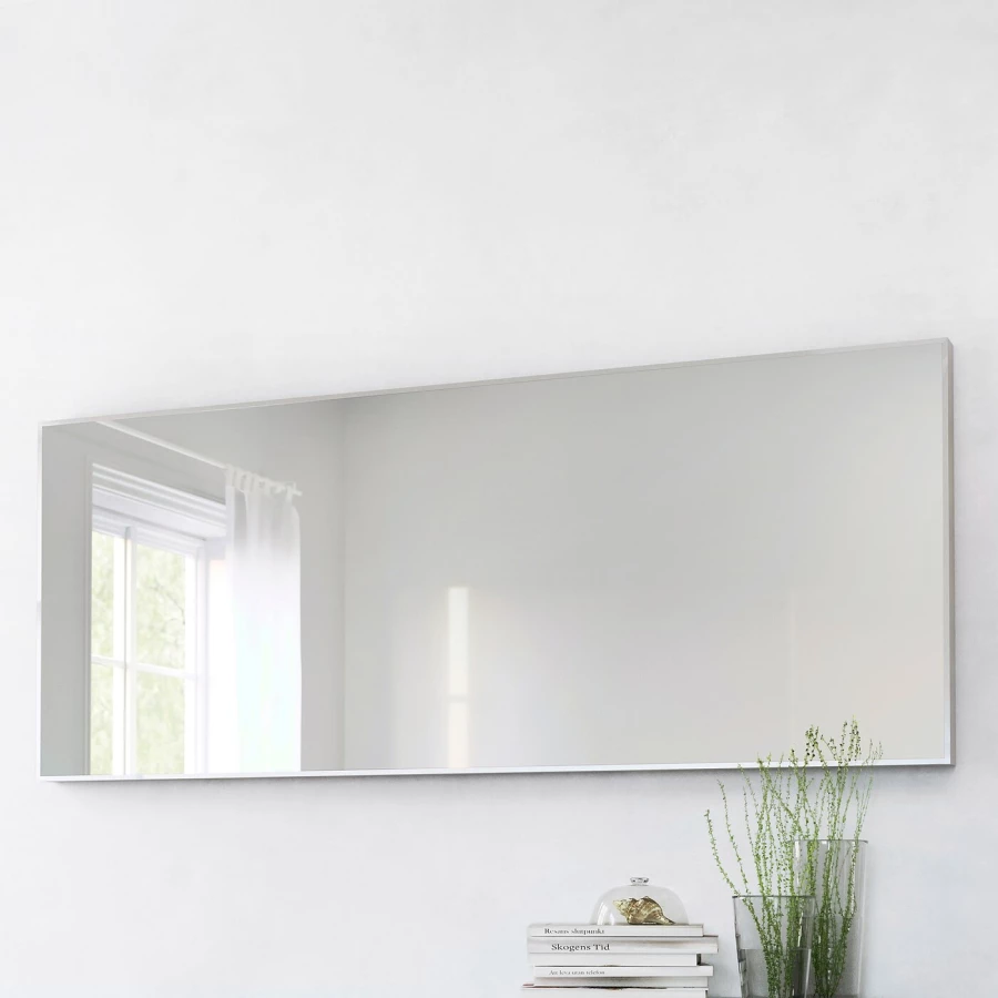 Зеркало - HOVET IKEA/ ХОВЕТ ИКЕА, 196х78 см, белый (изображение №4)