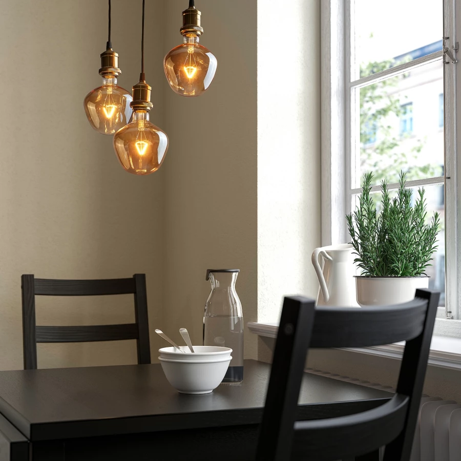 Светодиодная лампа E27 - IKEA MOLNART/МОЛЬНАРТ ИКЕА, 13,2 см (изображение №3)