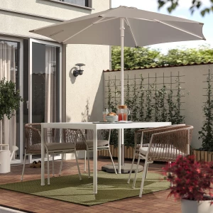 Второе фото. Текстильный ковер для дома и улицы - IKEA MORUM/МОРУМ ИКЕА, 230х160 см, зеленый