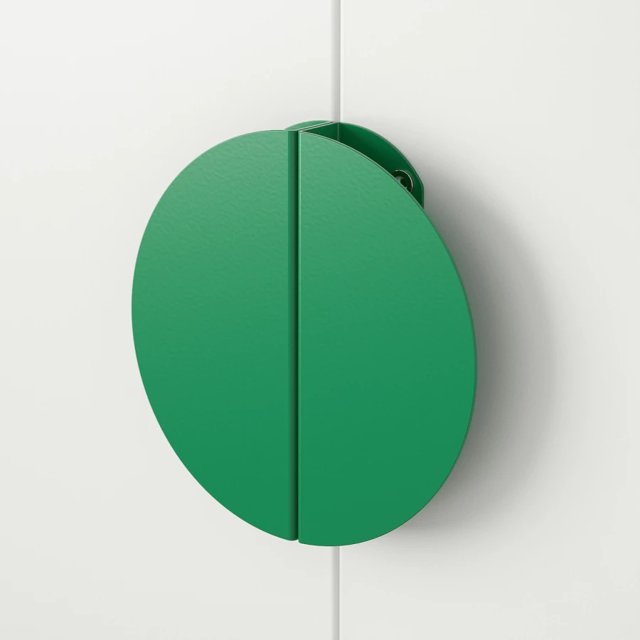Ручка-скоба - IKEA BEGRIPA, 13 см, зеленый, БЕГРИПА ИКЕА (изображение №3)