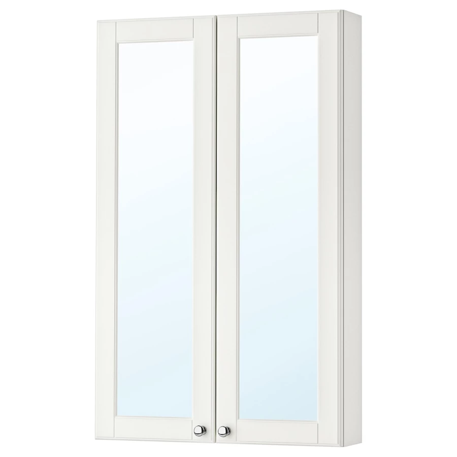 Шкафчик с зеркалом - GODMORGON IKEA/  ГОДМОРГОН ИКЕА, 60х96 см, белый (изображение №1)