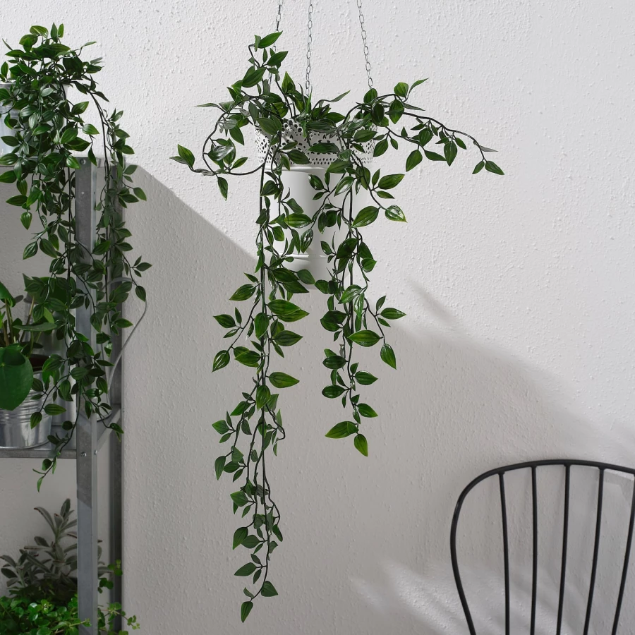 Искусственное растение в горшке - IKEA FEJKA, 9 см, ФЕЙКА ИКЕА (изображение №2)