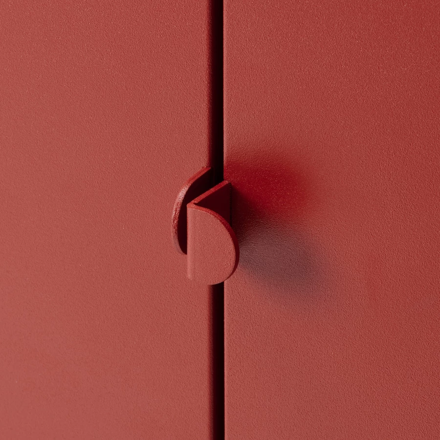 Шкаф для внутреннего/наружного использования - IKEA KOLBJÖRN/KOLBJORN/КОЛБЬЕРН/КОЛБЬЁРН ИКЕА, 35х80х81 см, красный (изображение №5)