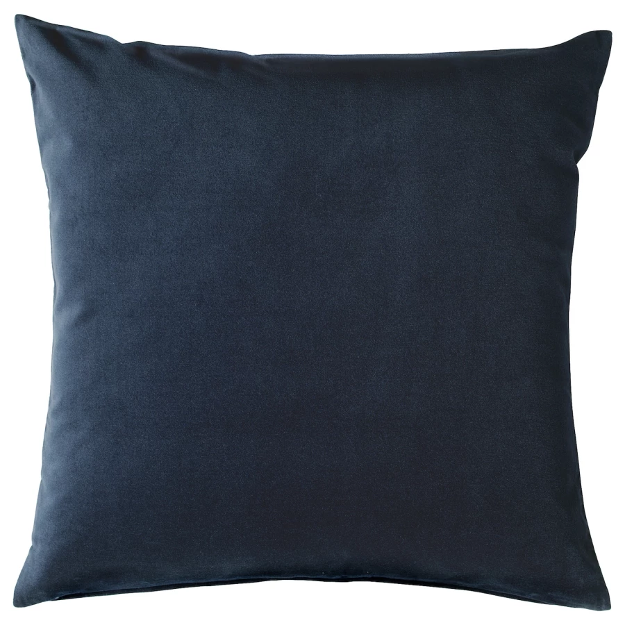 Чехол на подушку - SANELA IKEA/ САНЕЛА ИКЕА, 50х50  см, темно-синий (изображение №1)