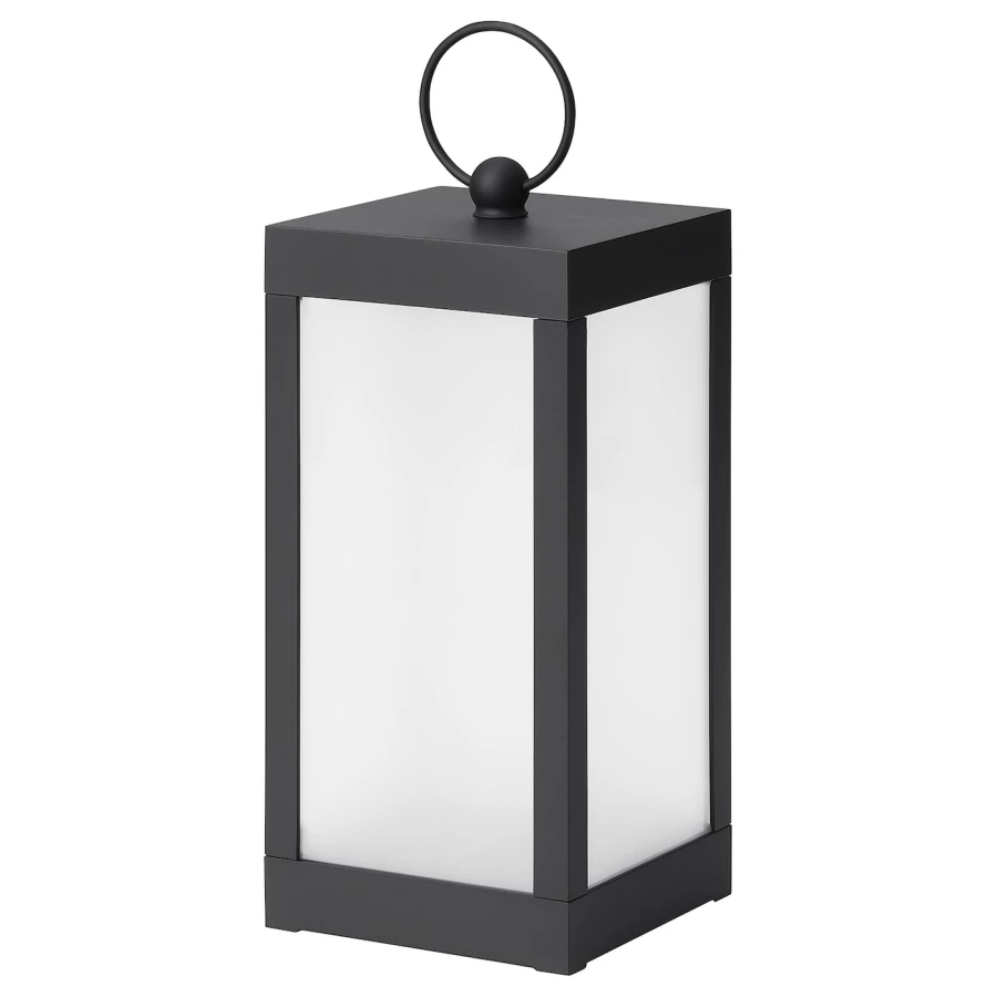 Светильник декоративный - IKEA STRÅLA/STRALA, 20х9х9 см, черный, СТРОЛА ИКЕА (изображение №1)