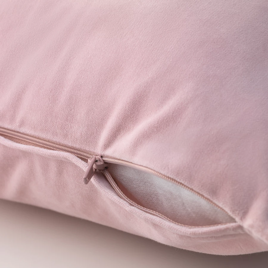 Чехол на подушку - SANELA IKEA/ САНЕЛА ИКЕА, 50х50  см, светло-розовый (изображение №2)