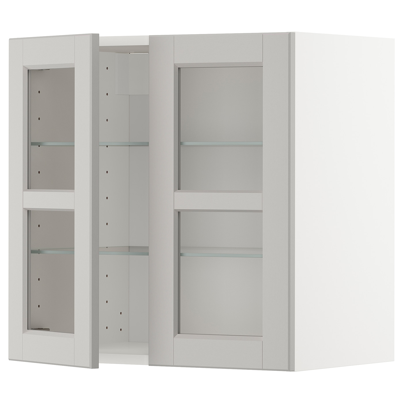 Шкаф  - METOD IKEA/ МЕТОД ИКЕА, 60х60см, белый/серый
