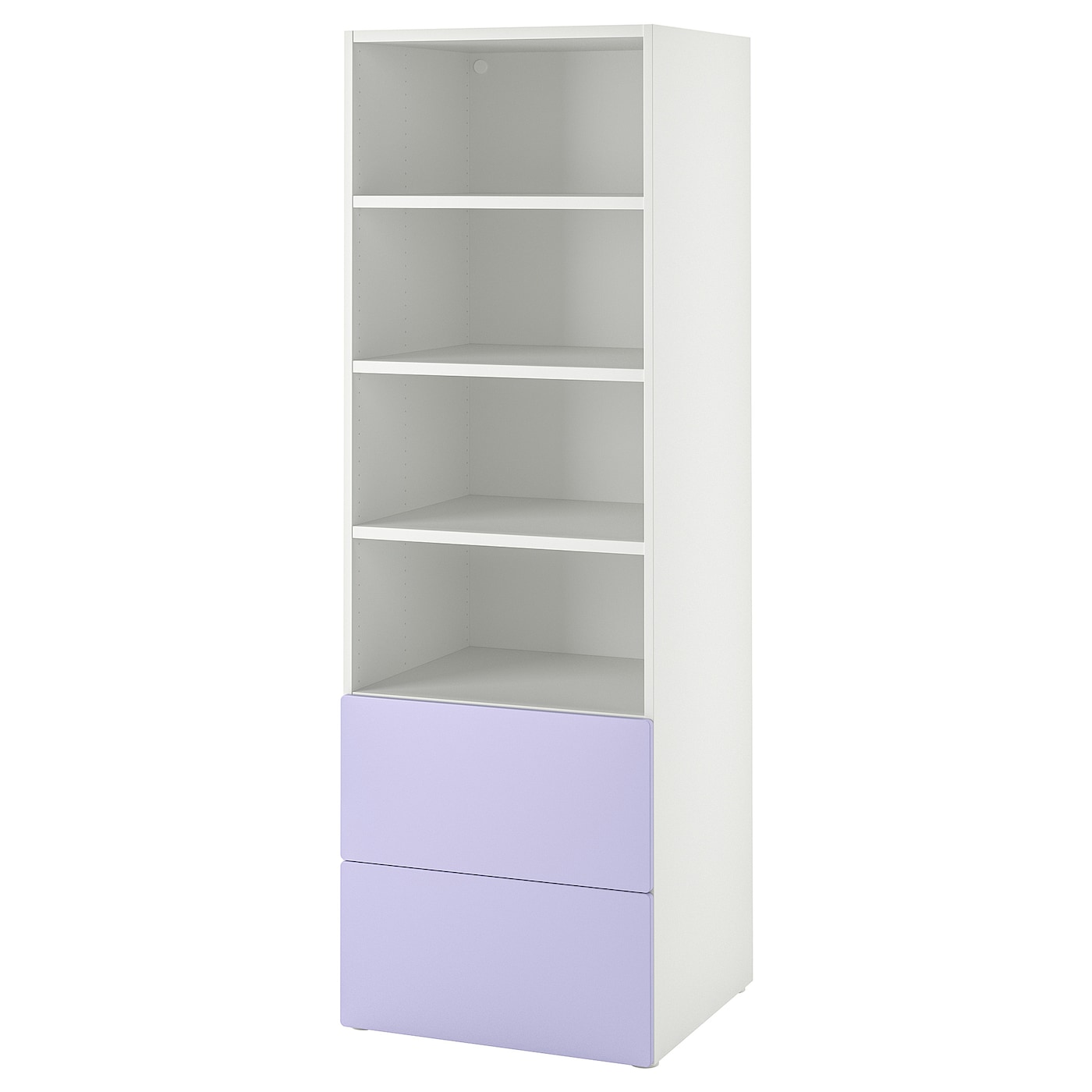 Гардероб - IKEA SMÅSTAD/SMASTAD/СМОСТАД ИКЕА,  181х60 см, белый/фиолетовый