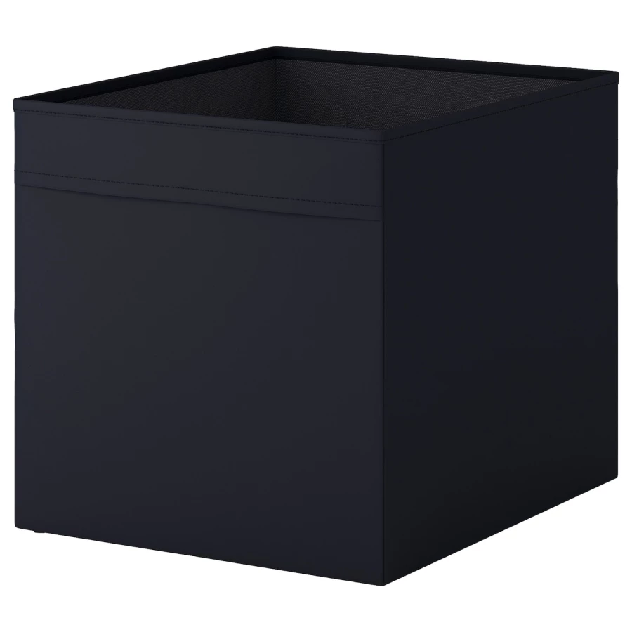 Коробка -  DRÖNA/ DRОNA IKEA/ ДРЕНА ИКЕА, 33х33 см, черный (изображение №1)