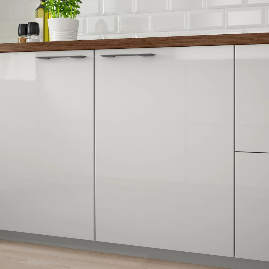 Дверца - IKEA RINGHULT, 60х60 см, светло-серый, РИНГХУЛЬТ ИКЕА (изображение №3)