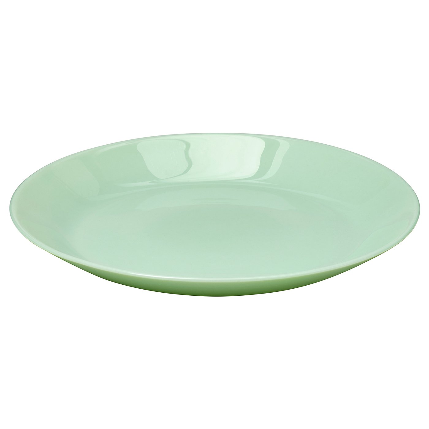 Тарелка - IKEA OFTAST/ ОФТАСТ ИКЕА, 19 см, светло-зелёный