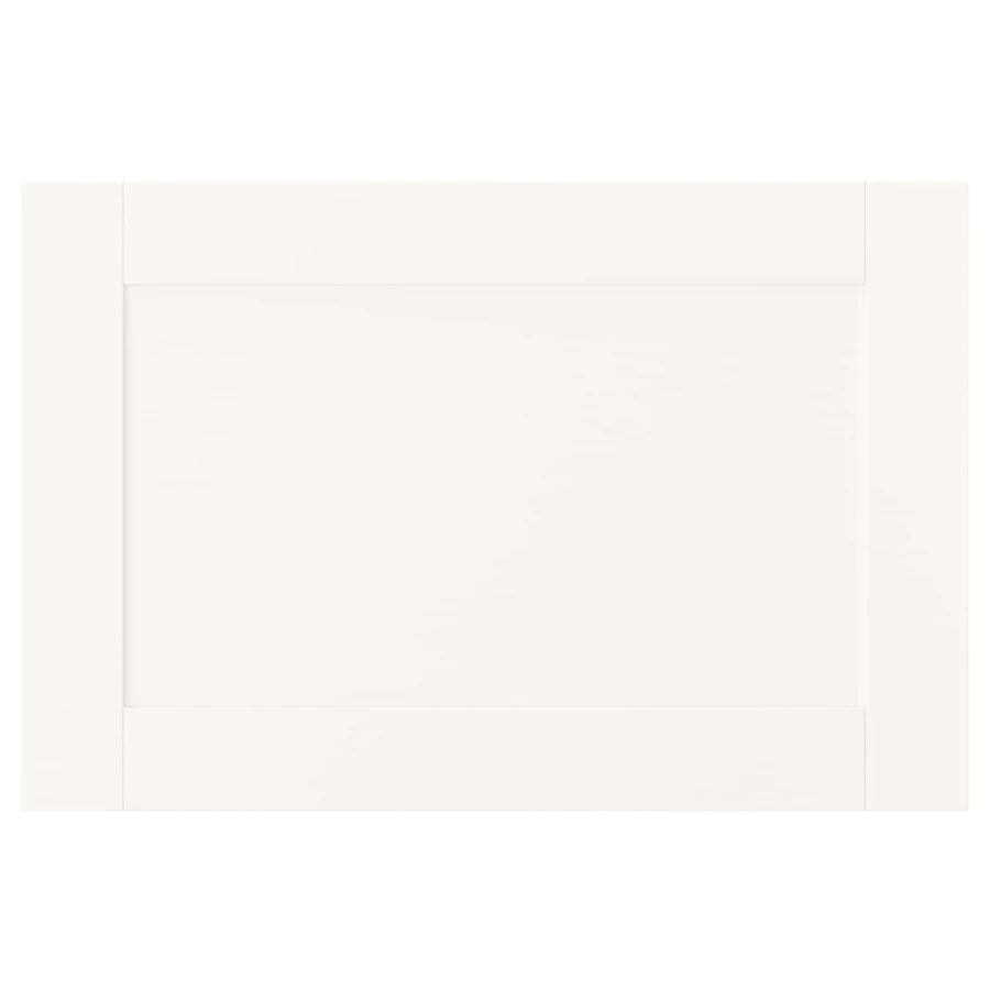 Дверца - SANNIDAL IKEA/ САННИДАЛЬ ИКЕА,  40x60 см, белый (изображение №1)