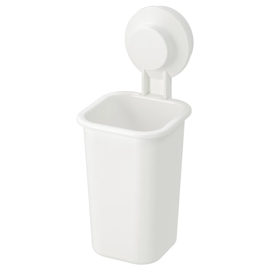 Держатель для зубных щеток - TISKEN IKEA/ ТИСКЕН ИКЕА, 18 см,  белый (изображение №1)