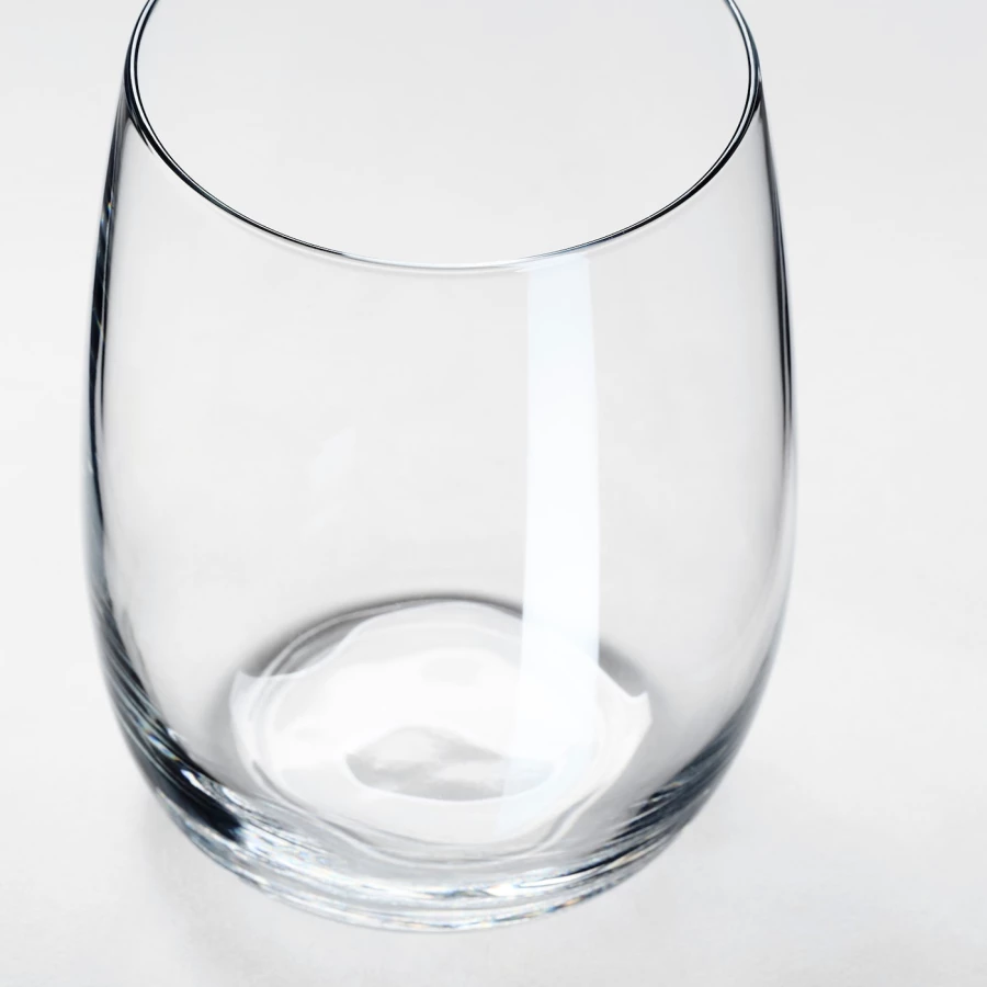 Набор стаканов, 4 шт. - IKEA STORSINT, 370 мл, прозрачное стекло, СТОРСИНТ ИКЕА (изображение №2)