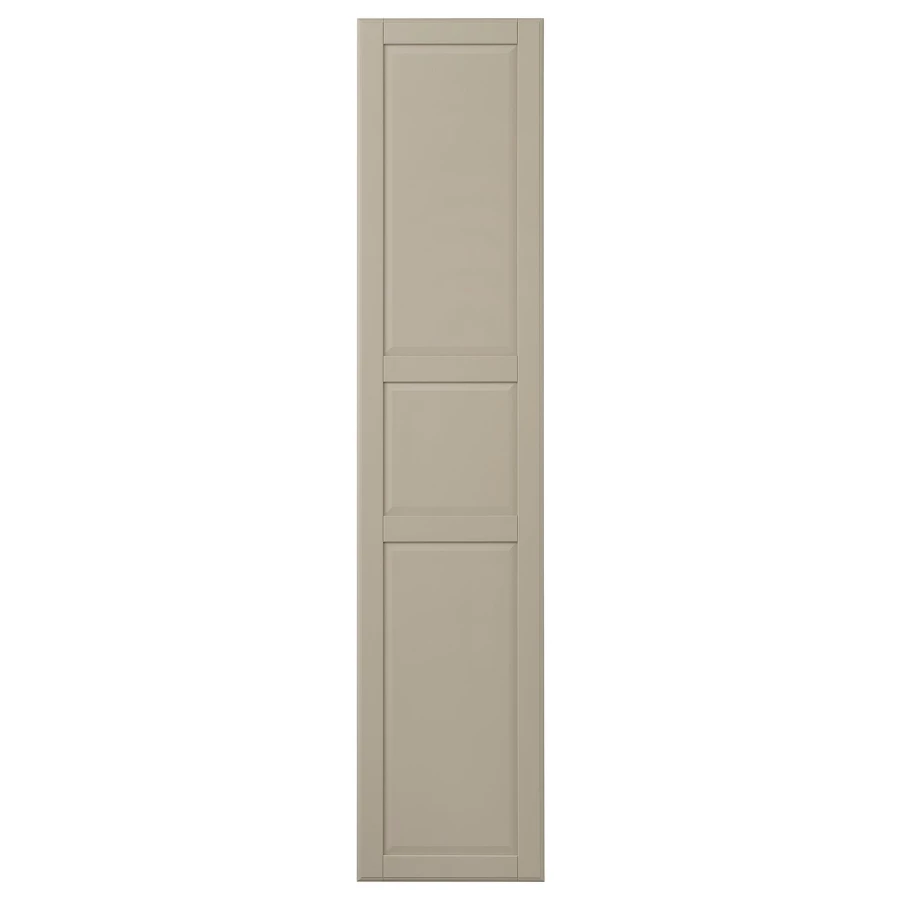 Дверь с петлями - TYSSEDAL  IKEA/  ТИССЕДАЛЬ ИКЕА,  229х50 см,  бежевый (изображение №1)