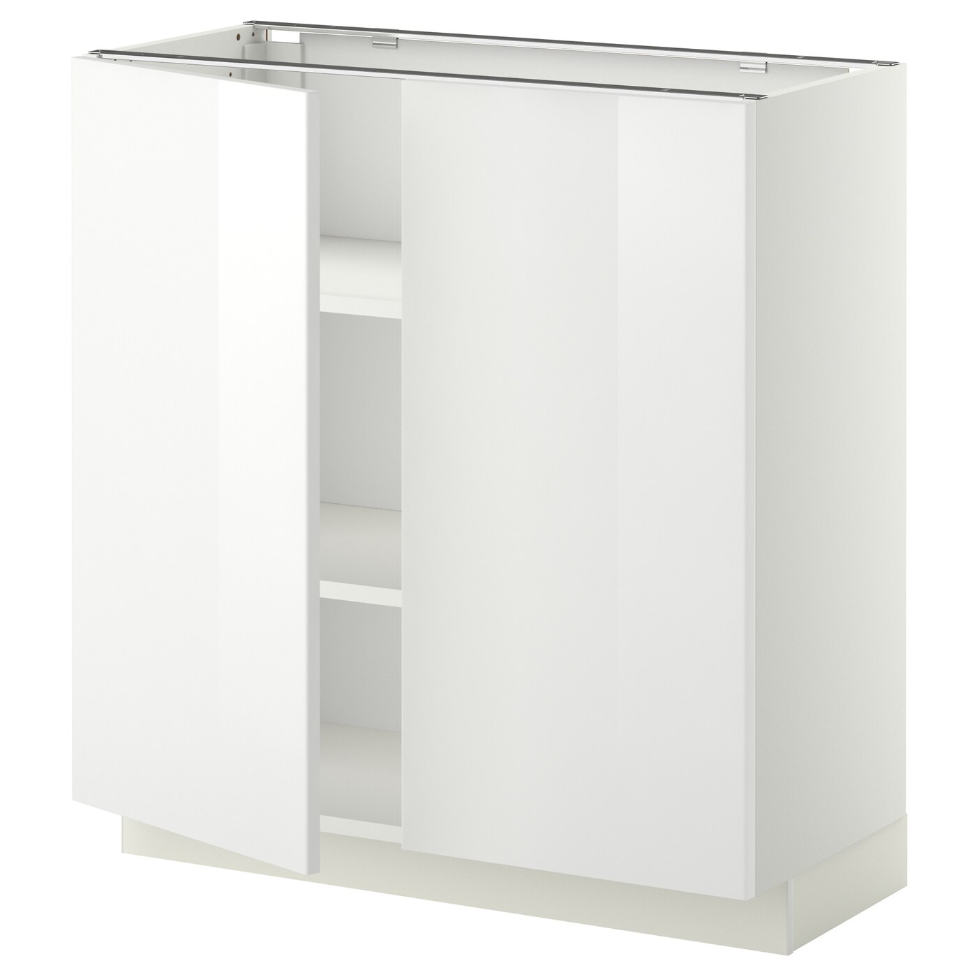 Напольный шкаф - IKEA METOD, 88x39x80см, белый, МЕТОД ИКЕА
