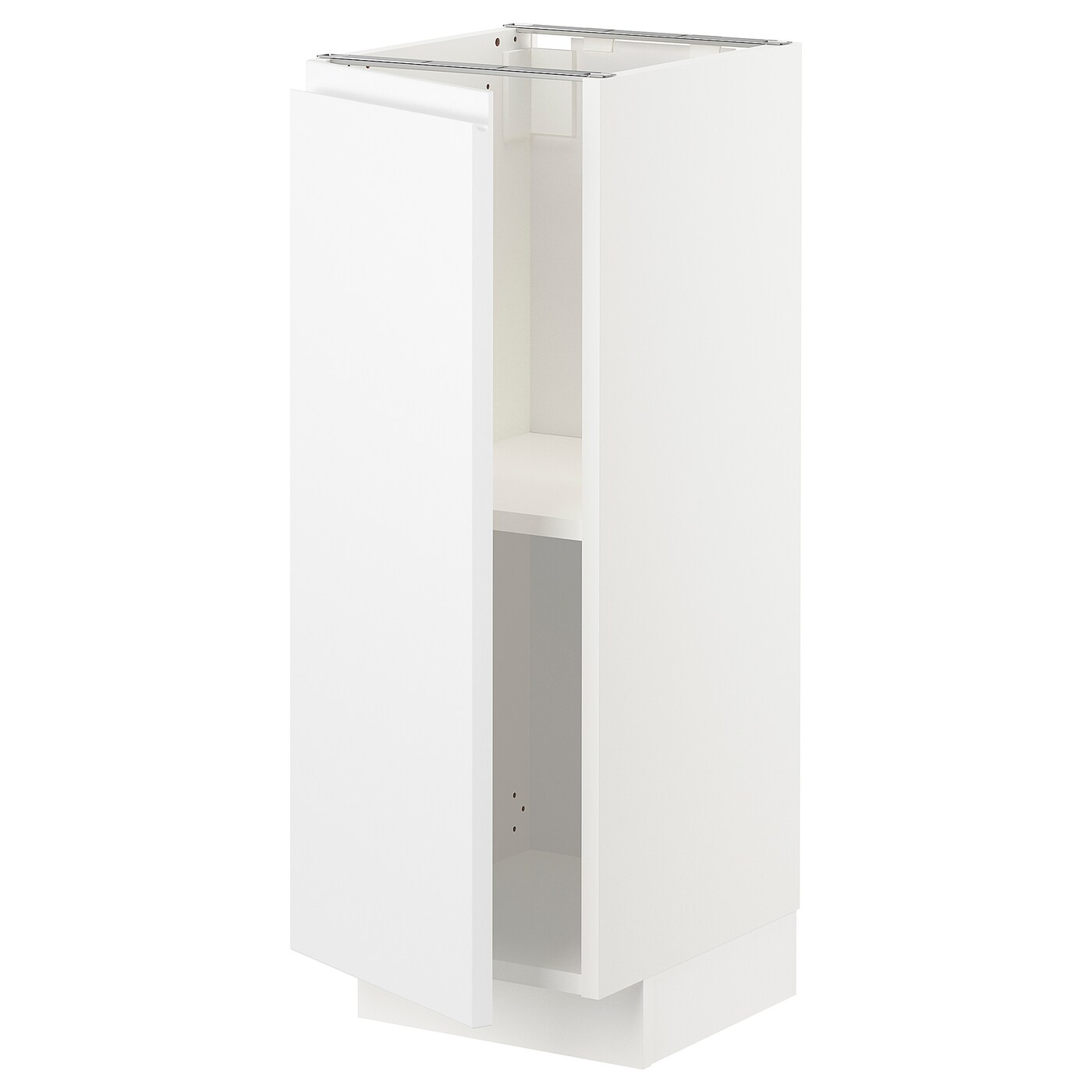 Напольный кухонный шкаф  - IKEA METOD MAXIMERA, 88x39x30см, белый, МЕТОД МАКСИМЕРА ИКЕА