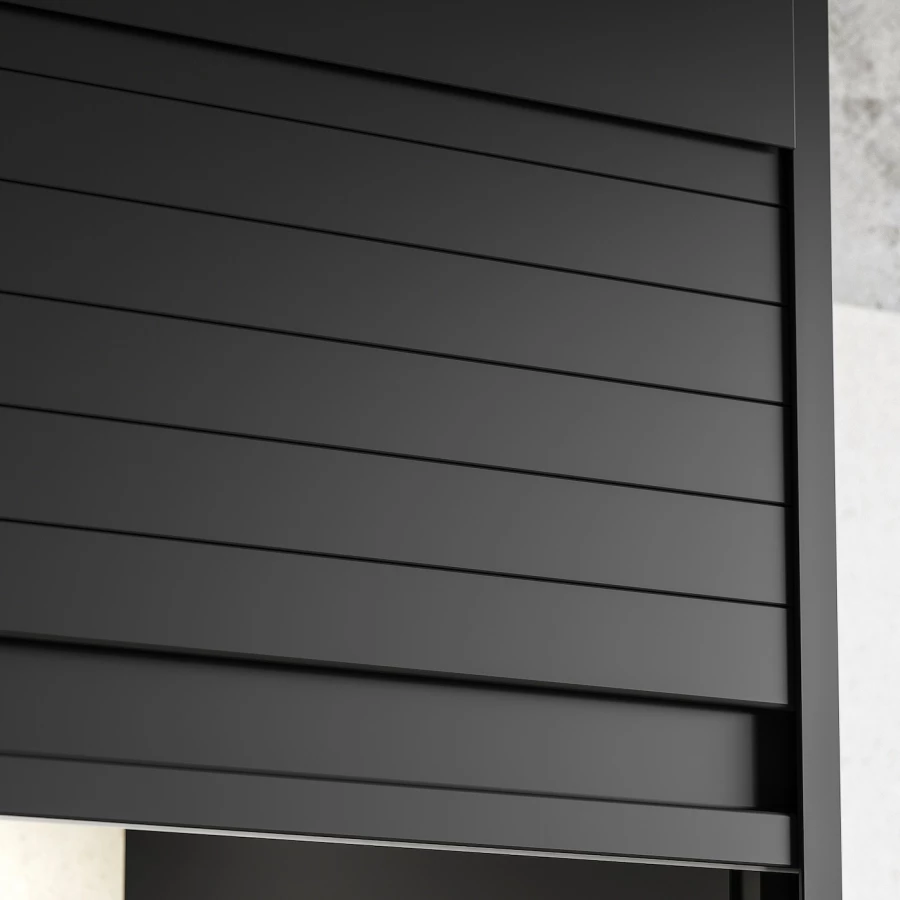 Вставка-полка - IKEA TITTEBO, 60х30 см, черный, ТИТТЕБО ИКЕА (изображение №6)
