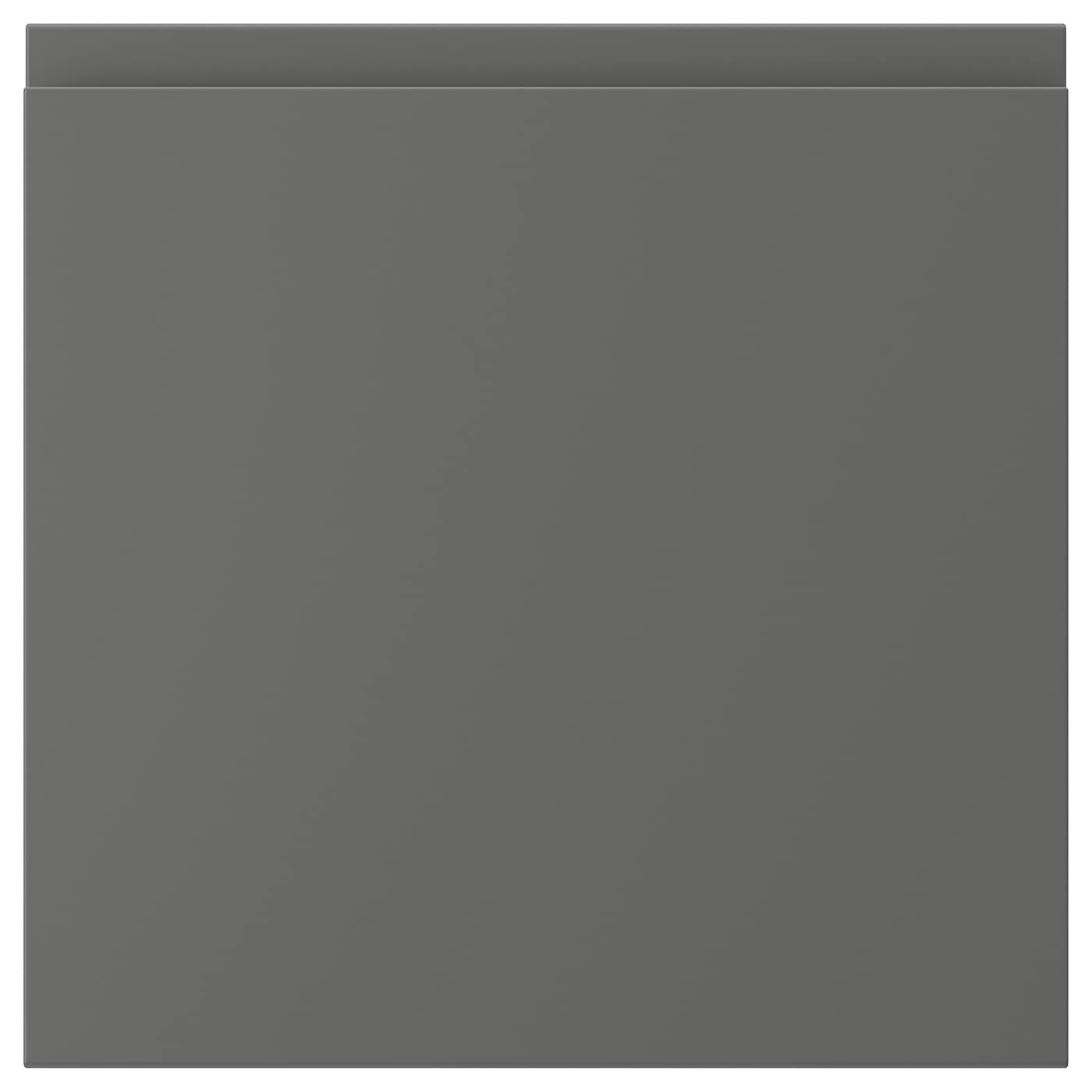 Дверца - IKEA VOXTORP, 40х40 см, темно-серый, ВОКСТОРП ИКЕА