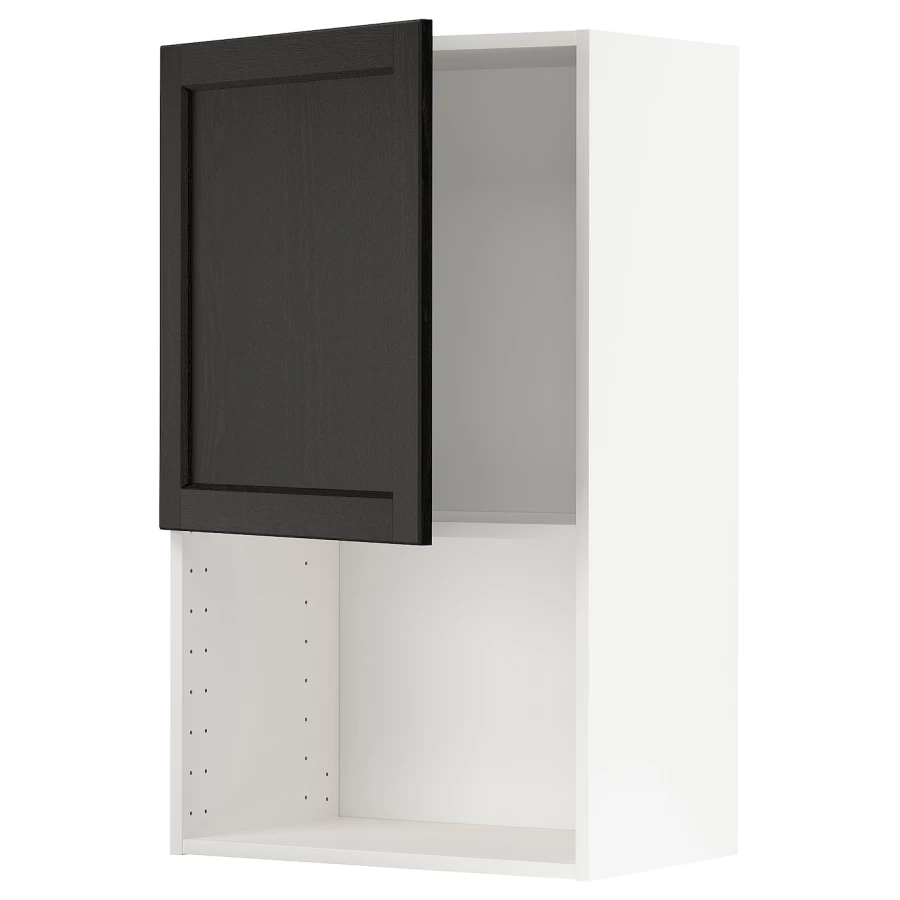 Навесной шкаф  - METOD  IKEA/  МЕТОД ИКЕА, 100х60 см, белый/черный (изображение №1)