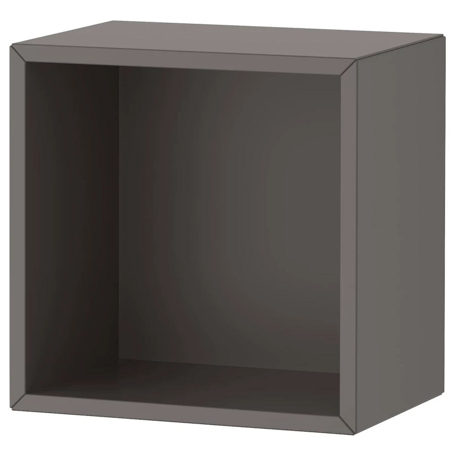 Настенный стеллаж - IKEA EKET. 35x25x35 см, темно-серый, ЭКЕТ ИКЕА (изображение №1)