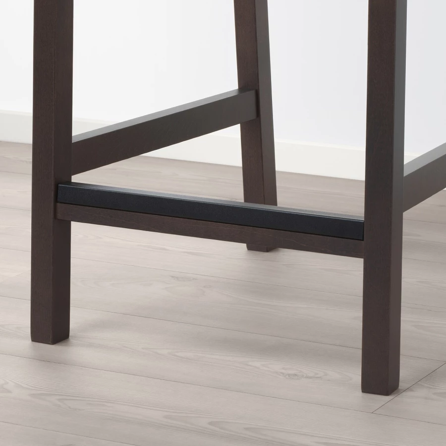 Комплект барного стола и барных стульевт - EKEDALEN IKEA/ЭКЕДАЛЕТ ИКЕА, 120 см, коричневый (изображение №8)
