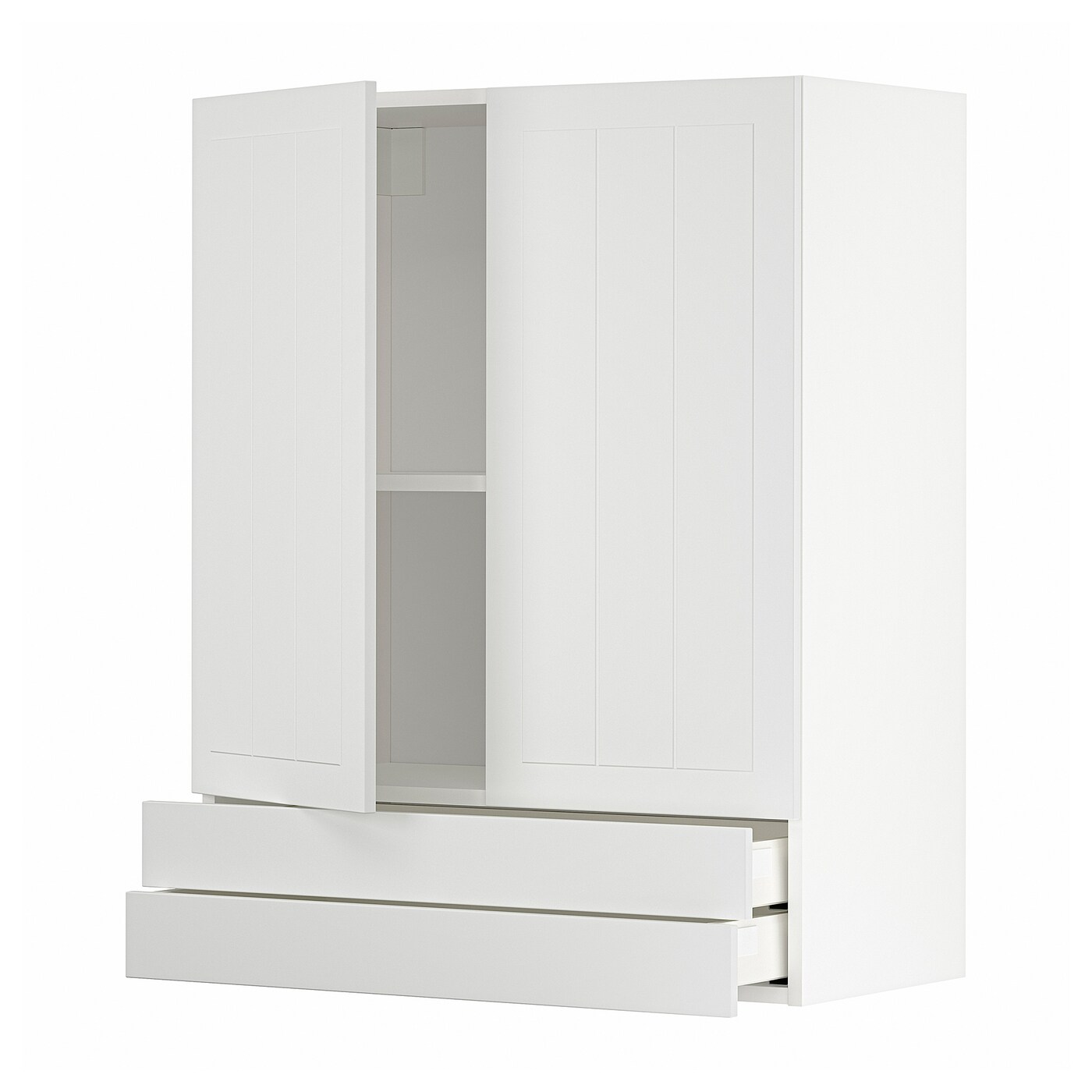 Шкаф -  METOD / MAXIMERA IKEA/  МЕТОД/МАКСИМЕРА ИКЕА, 100х80 см, белый