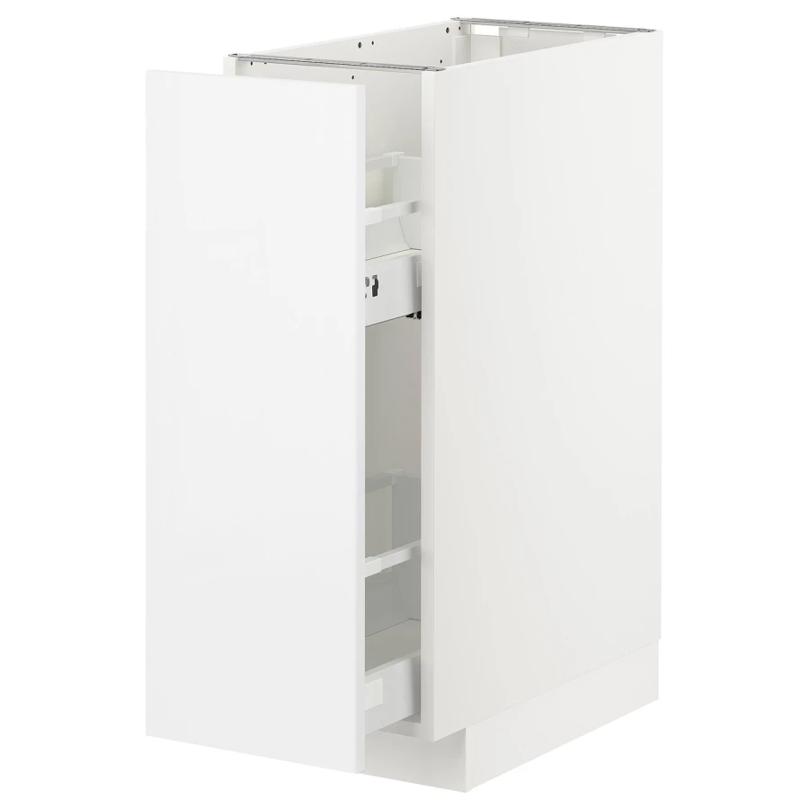Напольный шкаф - METOD IKEA/ МЕТОД ИКЕА,  88х30 см, белый (изображение №1)