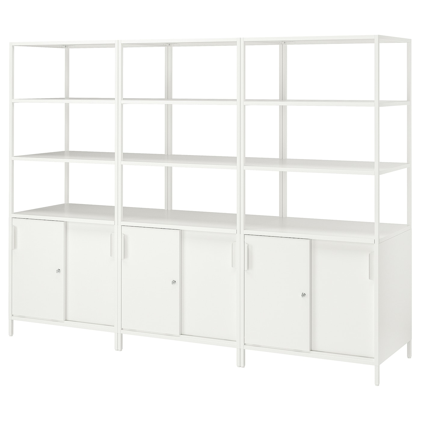 Шкаф - TROTTEN IKEA/ ТРОТТЕН ИКЕА,  240х180 см, белый