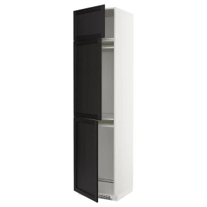 Шкаф для встроенной техники - IKEA METOD, 248x62x60см, белый, МЕТОД ИКЕА