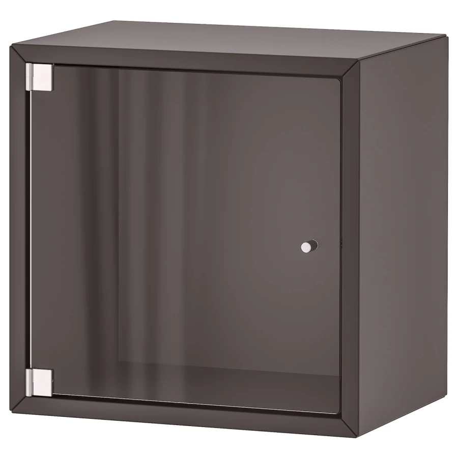 Навесной шкаф - IKEA EKET, 35x25x35 см, темно-серый, ЭКЕТ ИКЕА (изображение №1)
