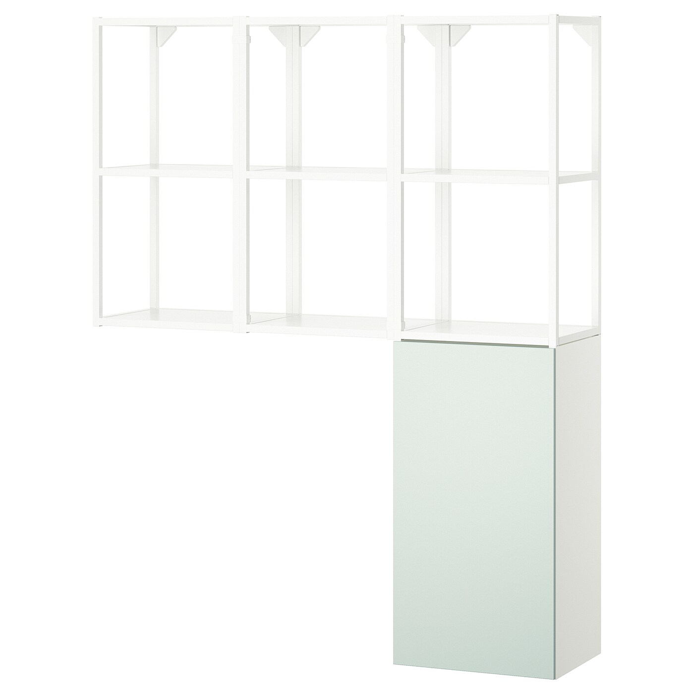 Стеллаж для ванны  - ENHET IKEA / ЭНХЕТ ИКЕА, 150х120 см, белый